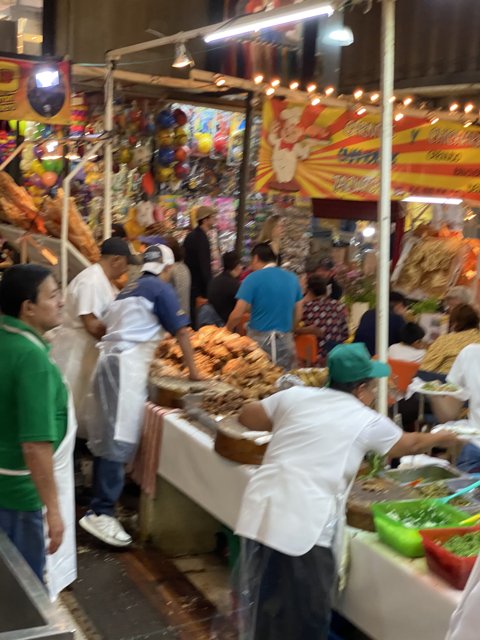 Hustle and Bustle at Coyoacan Market