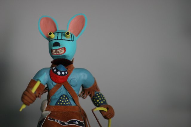 Costume Mouse Figurine