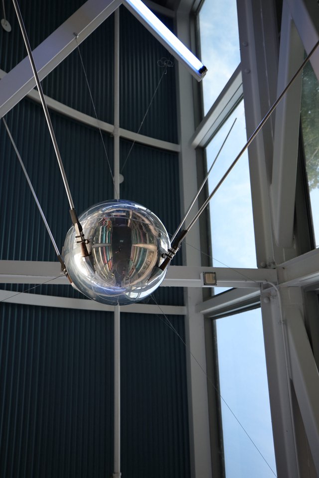 Vanguard 1 Satellite Replica at Space Museum