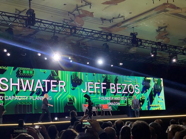 Jeff Bezos Rocks the Stage at Concert in Las Vegas