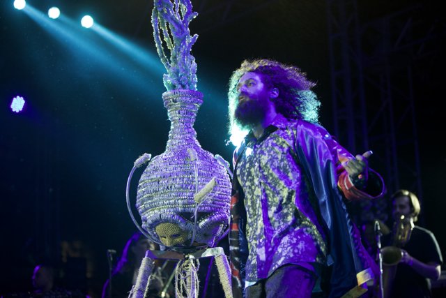 The Gaslamp Killer Rocks the Crowd with his Electric Performance