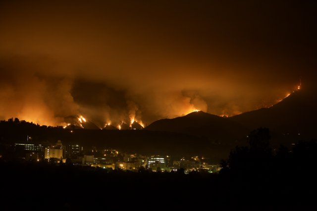 A Fiery View from Above