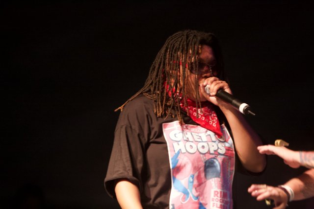 Rocking the Stage with Dreadlocks