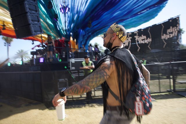 Vibrance in Motion: A Coachella Experience