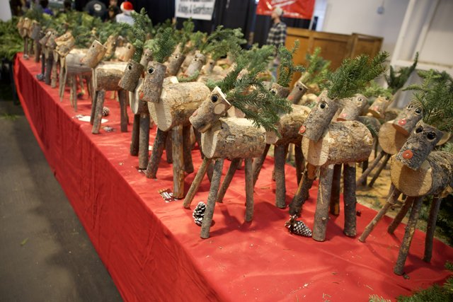 The Artful Reindeer Display at Fort Mason 2023