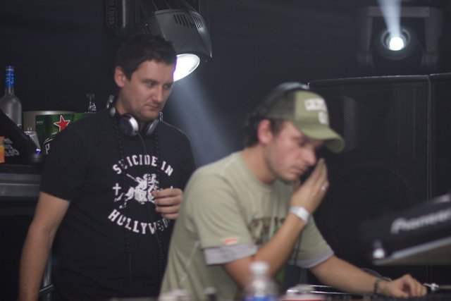 DJ Duo Takes Over the Nightclub