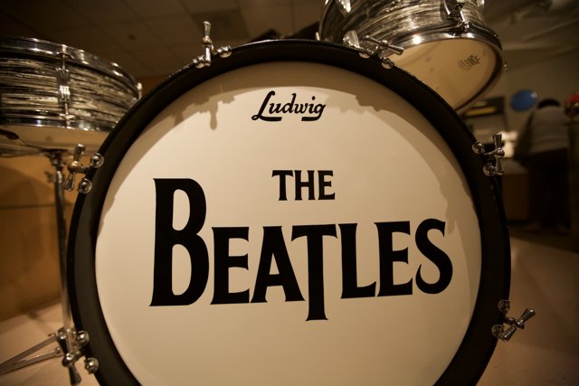 The Beatles' Iconic Drum Kit on Display at the Museum of Making Music