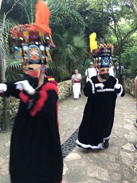 Festive Costumes in Cancún