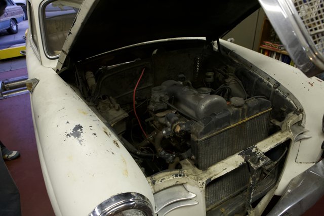 Vintage Car Engine Troubles