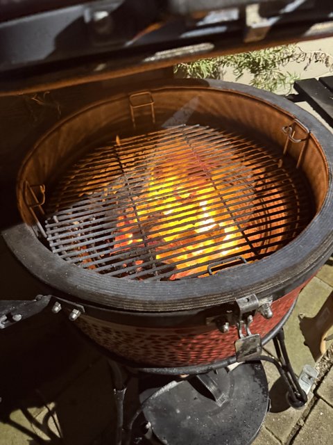 Evening Glow of the Grill