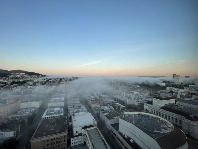 San Francisco Cityscape at Sunrise