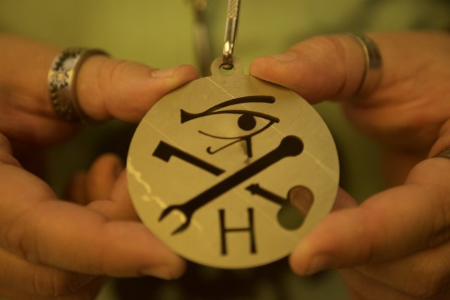 Egyptian Symbol Keychain