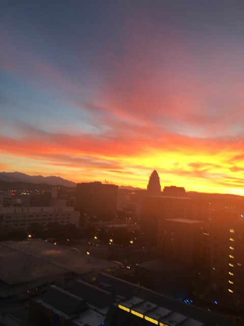 Vegas' Sunset Skyline