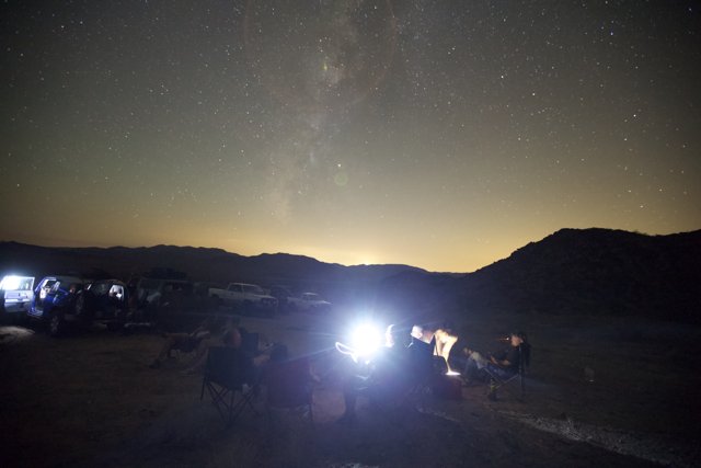 Stargazing around the Campfire