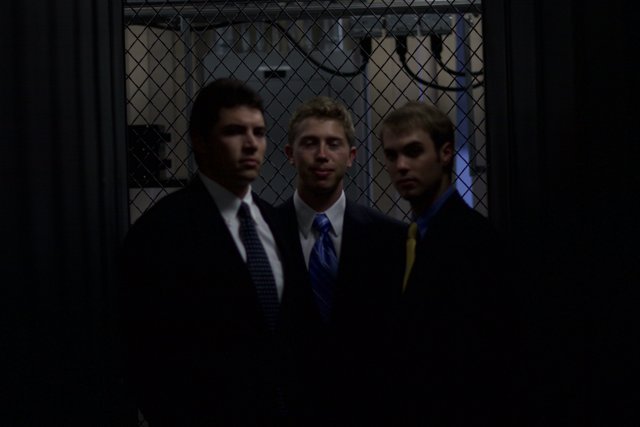 Three Men in Formal Suits
