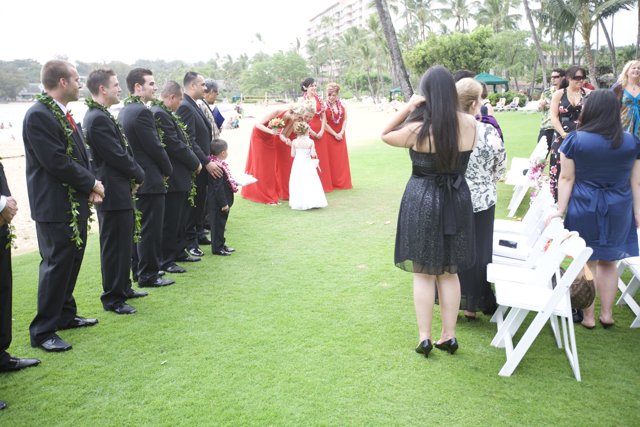 A Beautiful Outdoor Wedding Ceremony