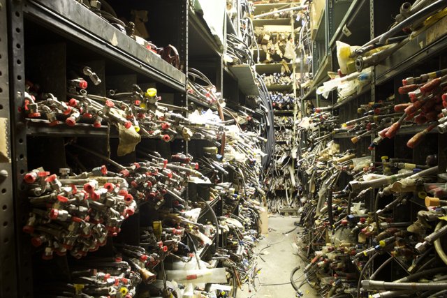 The Wiring Web: A View Inside a Manufacturing Warehouse