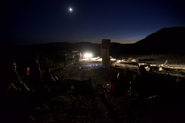 Nighttime Camping Fun