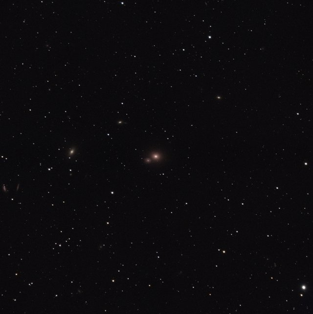 M60 Galaxy in Virgo Cluster - Narrowband Astrophotography