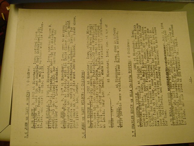 Document with Printed Text