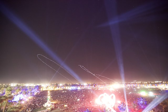Lights and Beats at Coachella