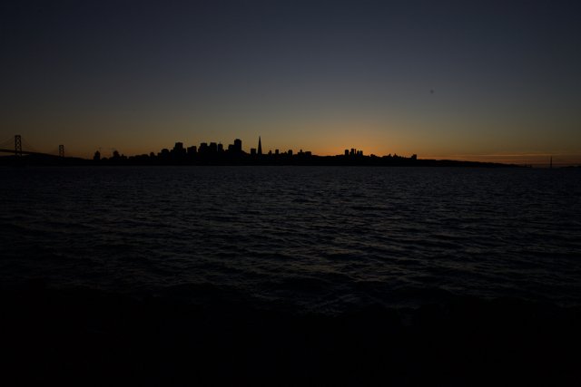 Golden Hour over San Francisco Bay
