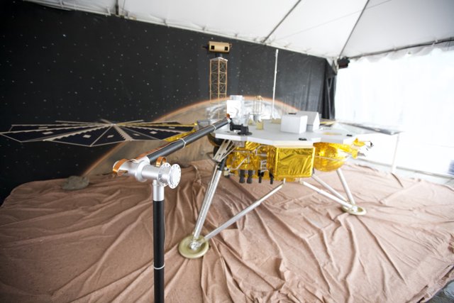 Lunar Lander Model on Display