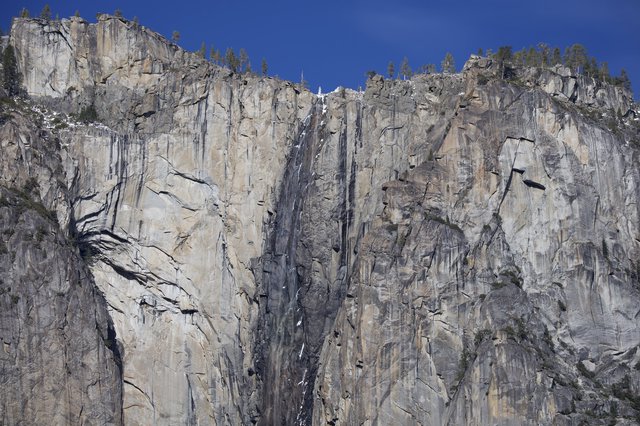 Dramatic Granite Cliffs of Yosemite Valley