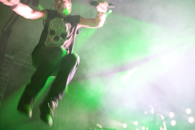 Jumping for Joy on Stage