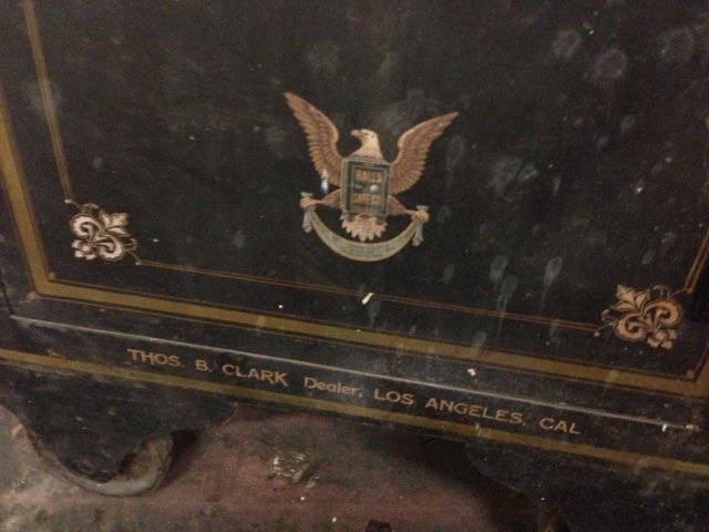 The Safe with an Eagle Logo
