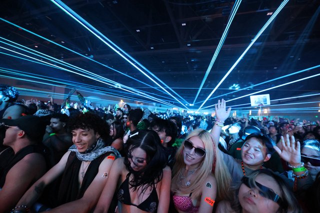 Laser Light Show Ignites Wobbleland 2026 Dance Floor