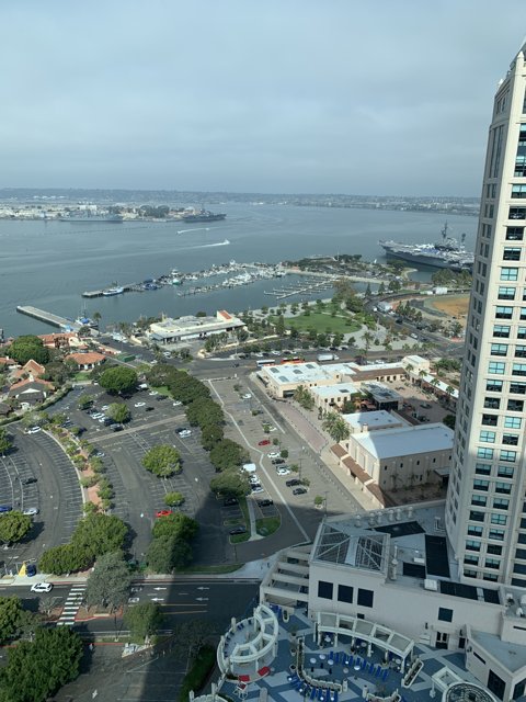 Cityscape of San Diego Harbor