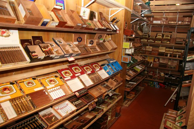 A Cozy Corner of the Cigar Store