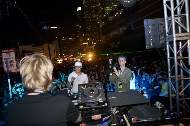 The Urban DJ Rocks the Skyscraper Crowd