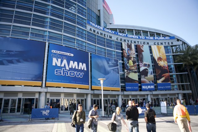 NAMM Convention Center Entrance