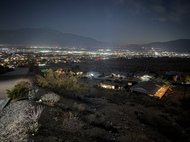Desert Hot Springs Nightscape
