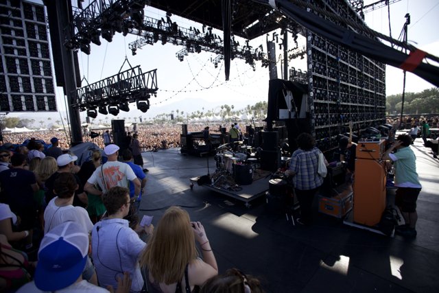 The Epic Coachella Sunday Concert Crowd