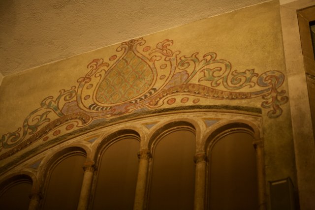 Intricate Ornamentation on Architectural Wall