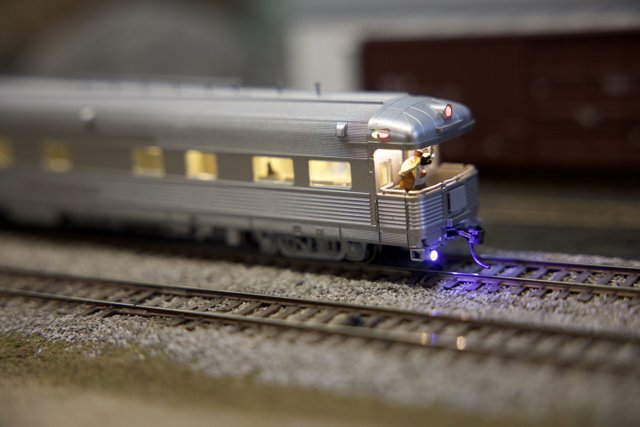 Miniature Marvel: A Model Train's Journey