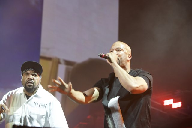 Common and Ice Cube perform at Coachella 2016