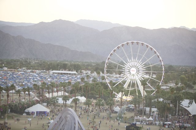 Ferris Wheel Fun at Coachella Weekend 2