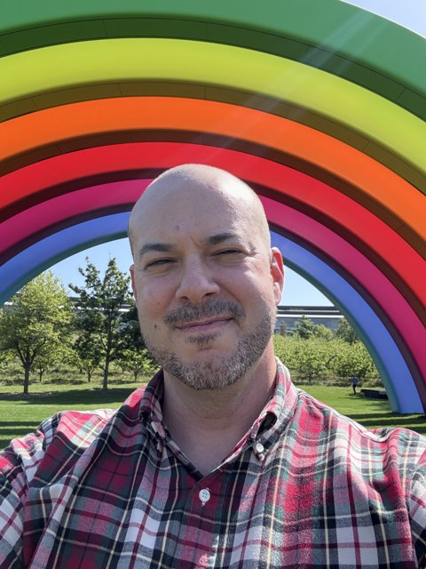 A Vibrant Day at Apple Park