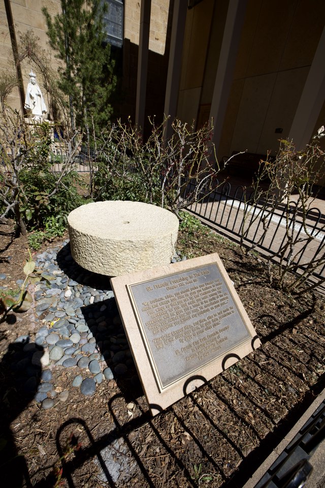 St. Francis Preaching to the Birds Garden Memorial