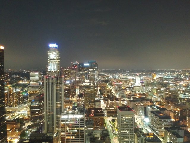 Night View from Los Angeles Tower