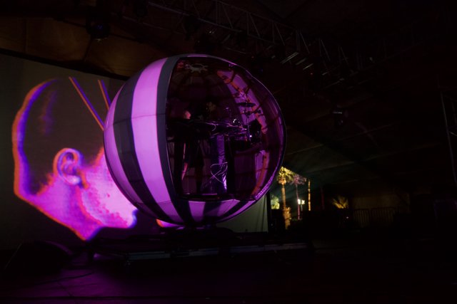 Up, Up and Away: Riding the Giant Balloon at Coachella