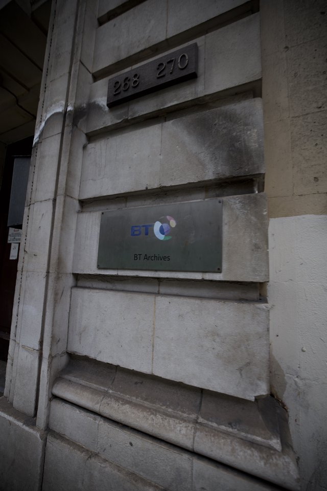 BT Archives Building Entrance in London