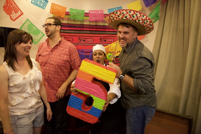 Penelope and Dave's Festive Five-Year Anniversary Fiesta