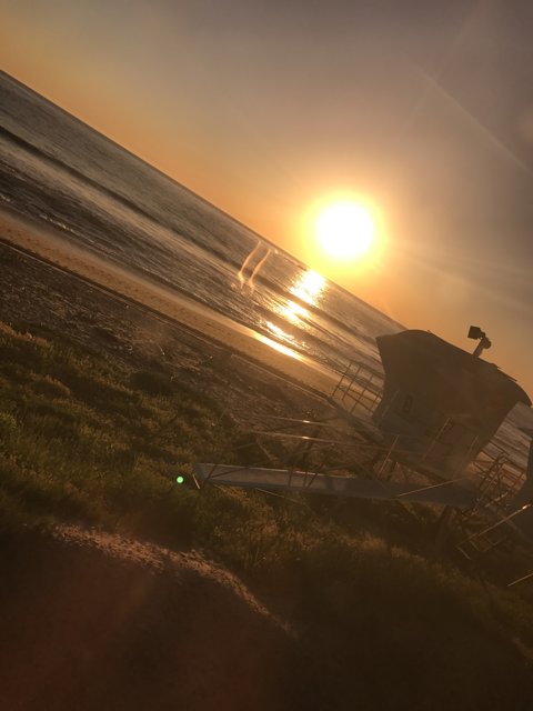 Sunset at San Clemente Beach
