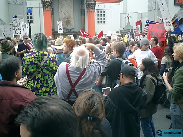 Protest Parade at City Hall