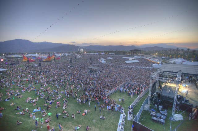 Coachella Music Festival: See the Sea of Fans